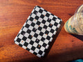 Magnetic Removable Cover & Stand - Checkered Kindle Case
